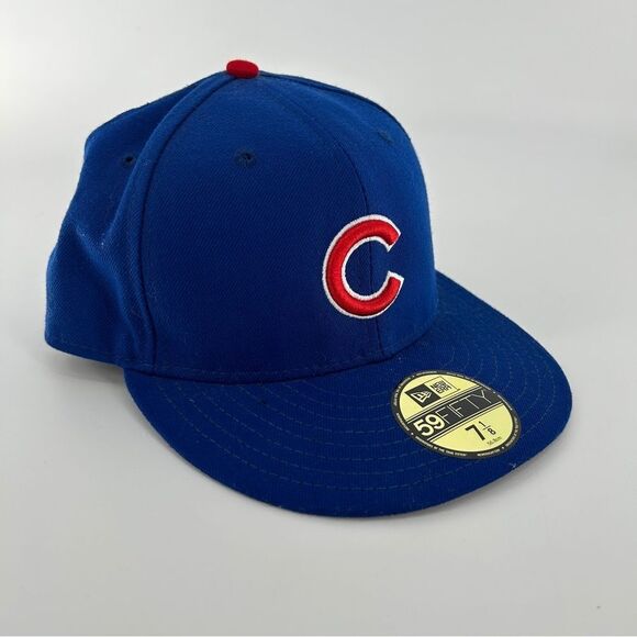 Men's Chicago Cubs New Era Royal Authentic Collection On Field 59FIFTY Hat - Picture 2 of 8